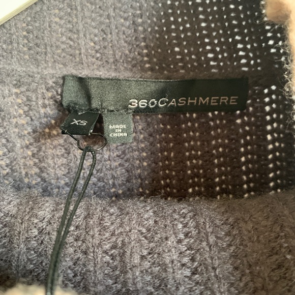 360 Cashmere Sasha Turtleneck Knit Sweater - Picture 4 of 7